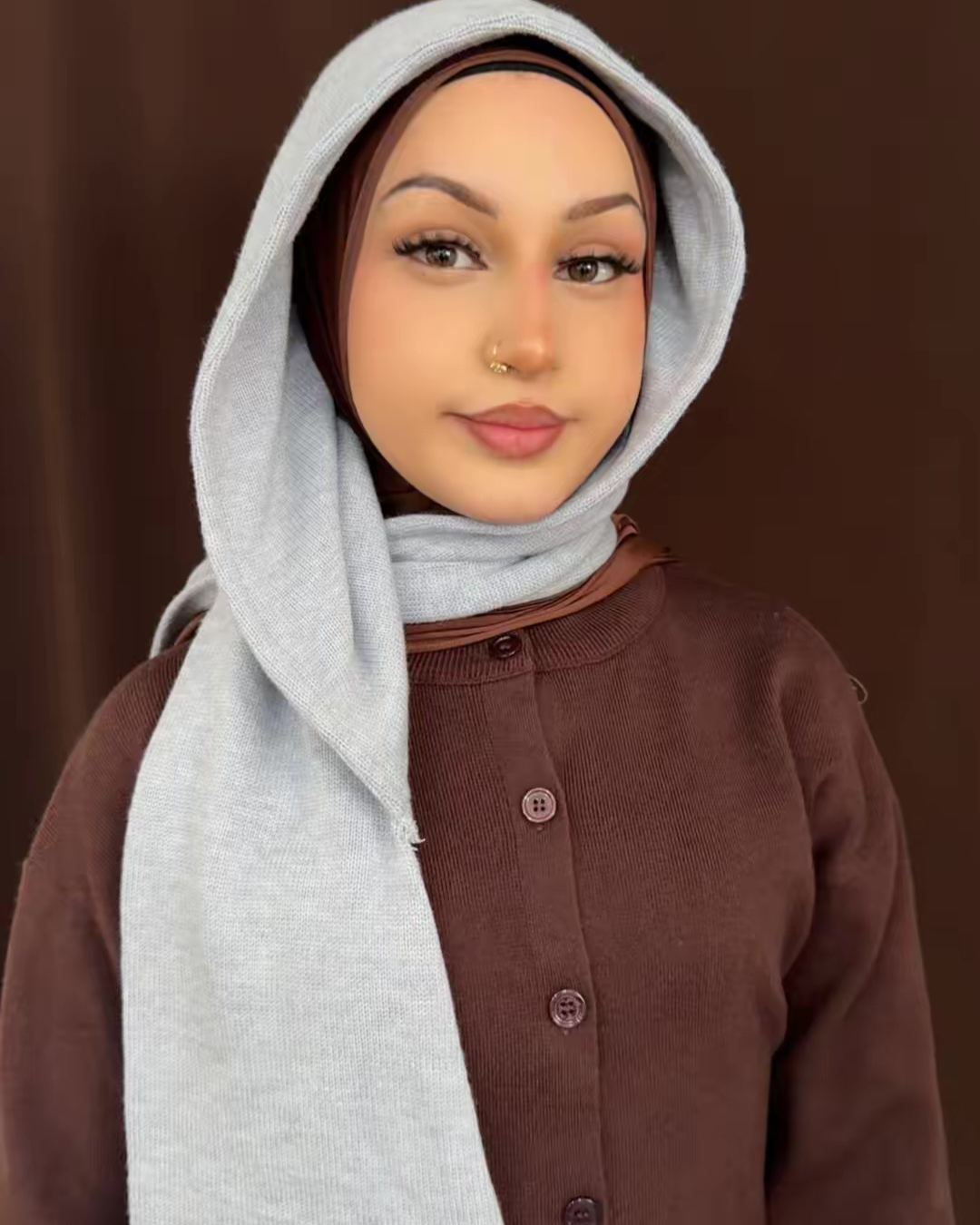 GREY WINTER HOODIE
