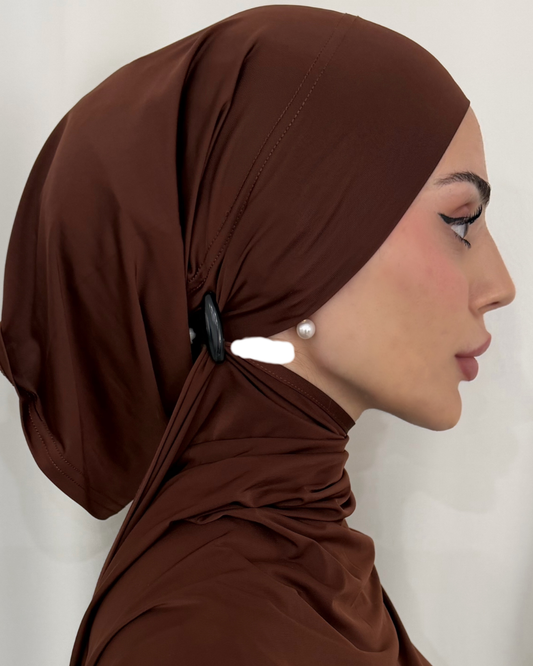 Liquid Jersey Undercap Coffee