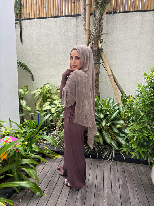 Mushroom striped crinke