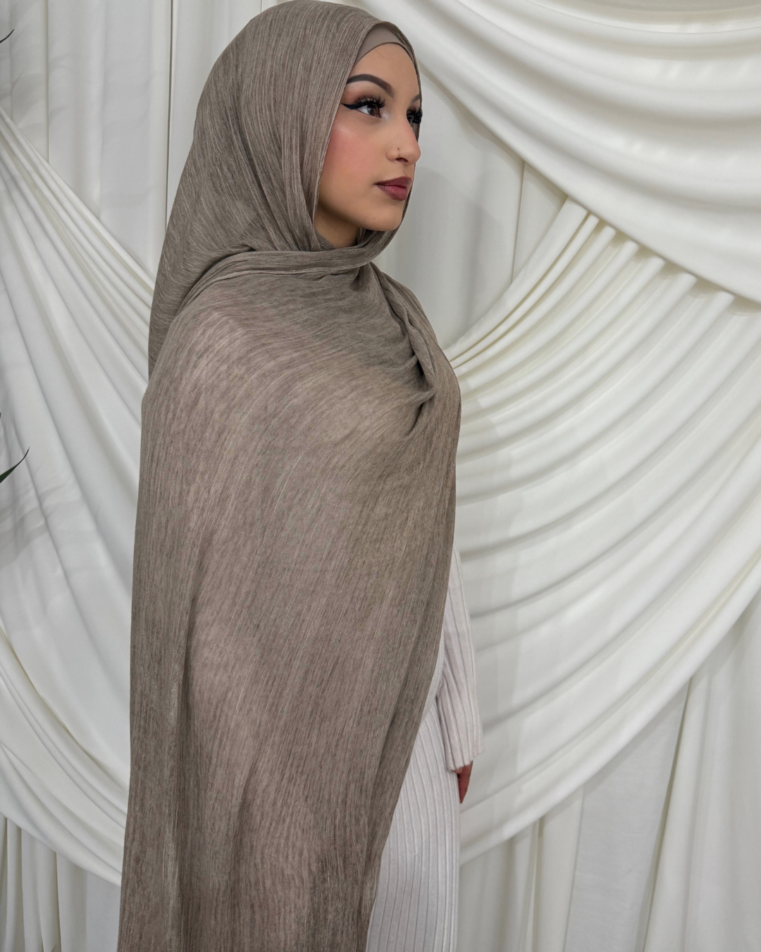 Nude Crinkle Set
