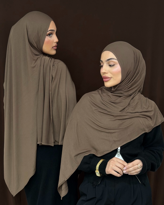 Cocoa brown bamboo Jersey
