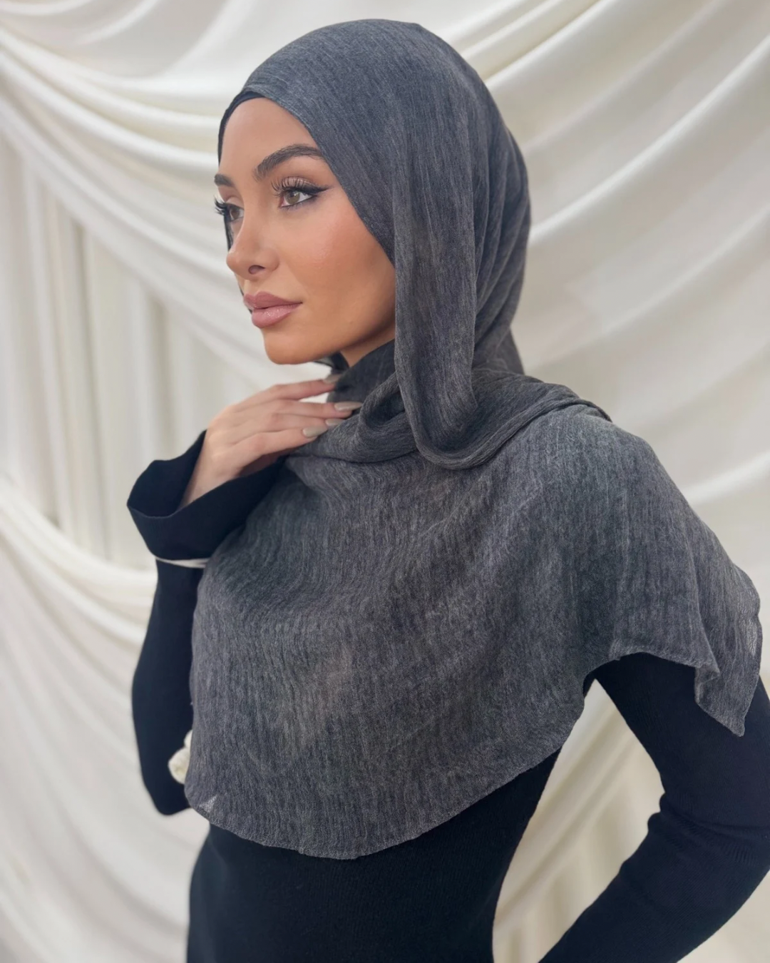 Black-Grey Crinke Set