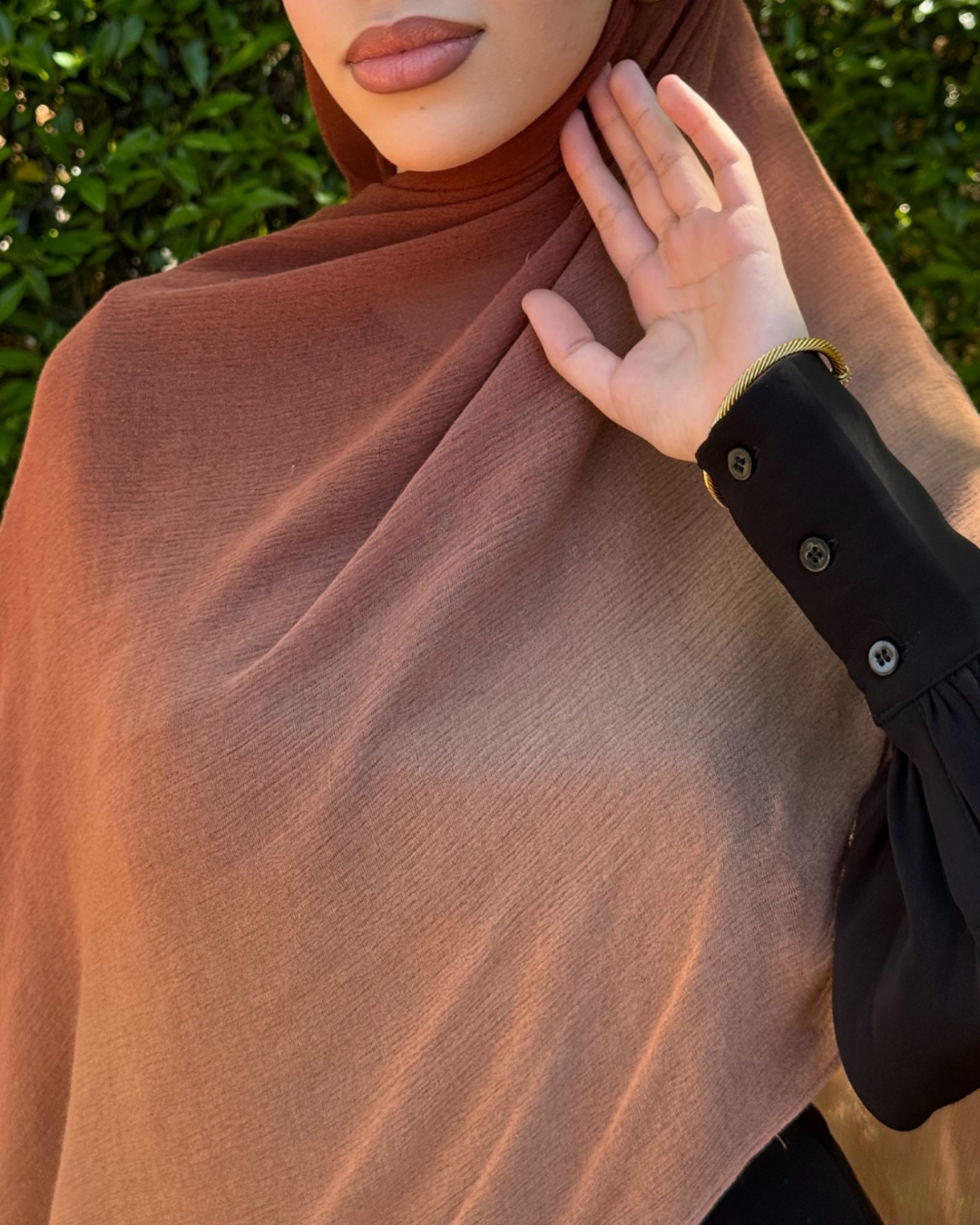 Rust Ombrè Crinkle