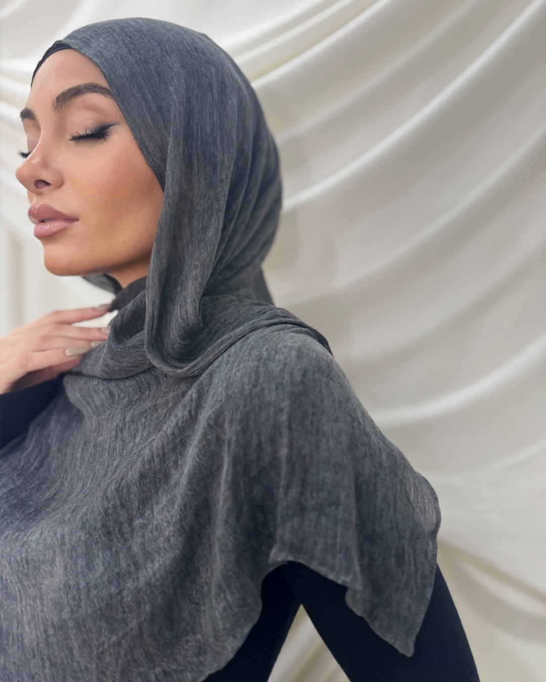 Black-Grey Crinke Set