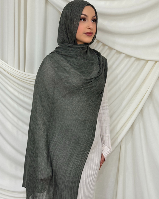 Emerald Crinkle Set