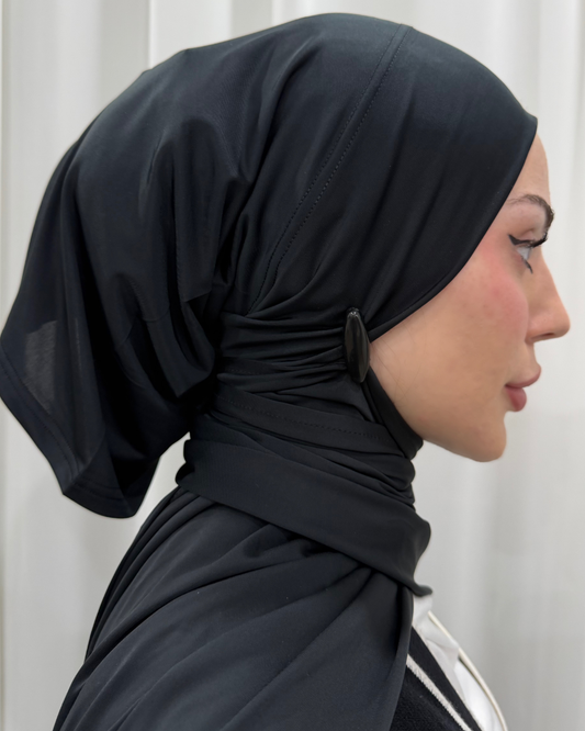 Liquid Jersey Undercap Black