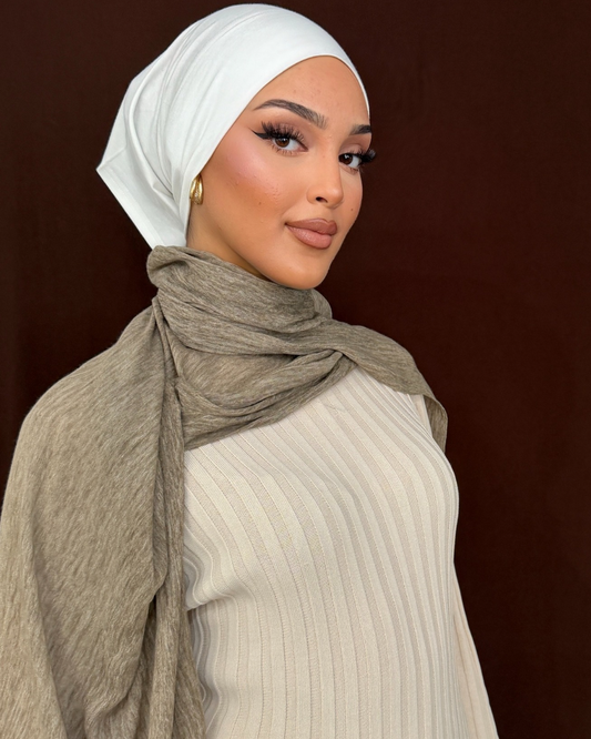 White Cotton Undercap