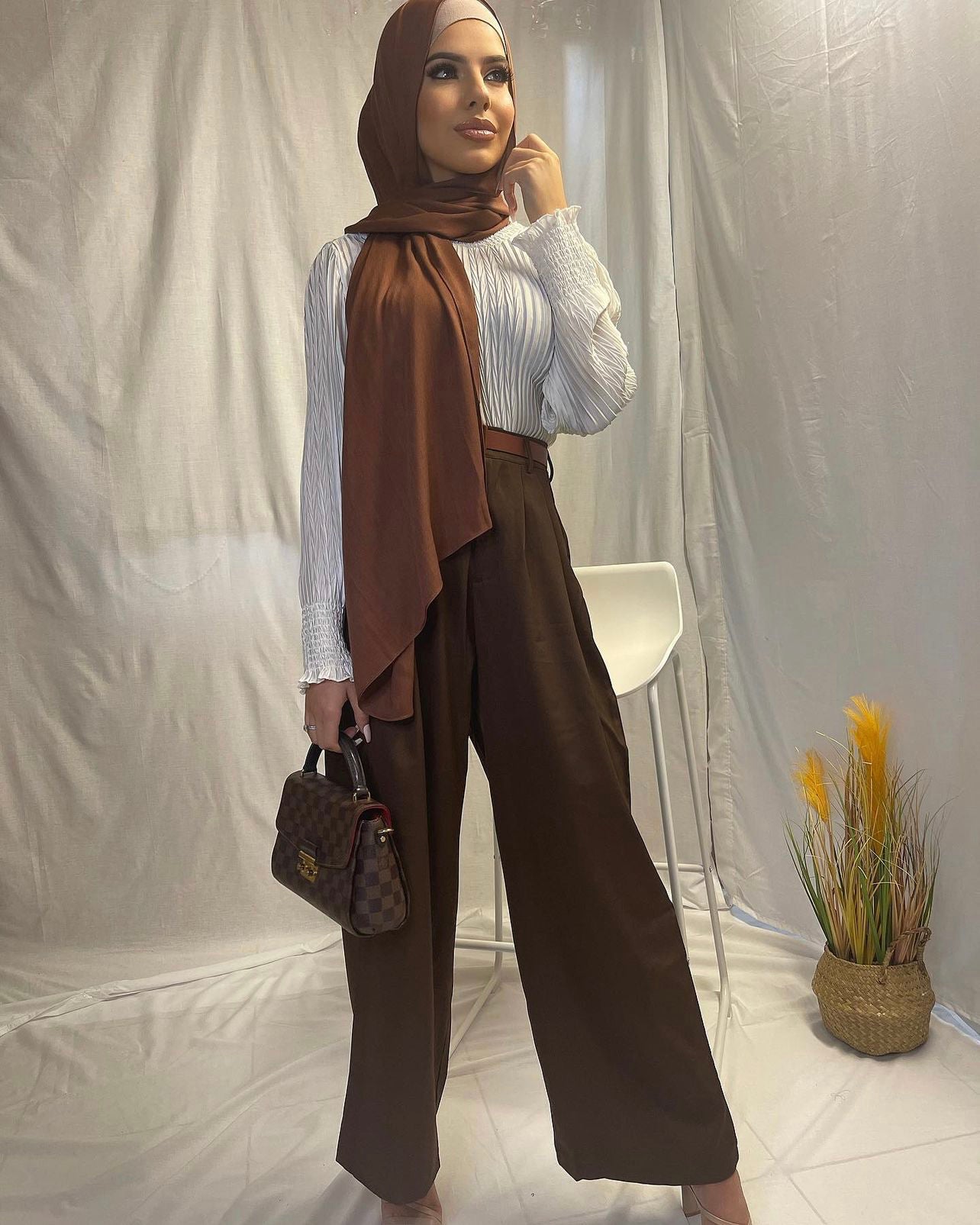 Hayman lux pants brown