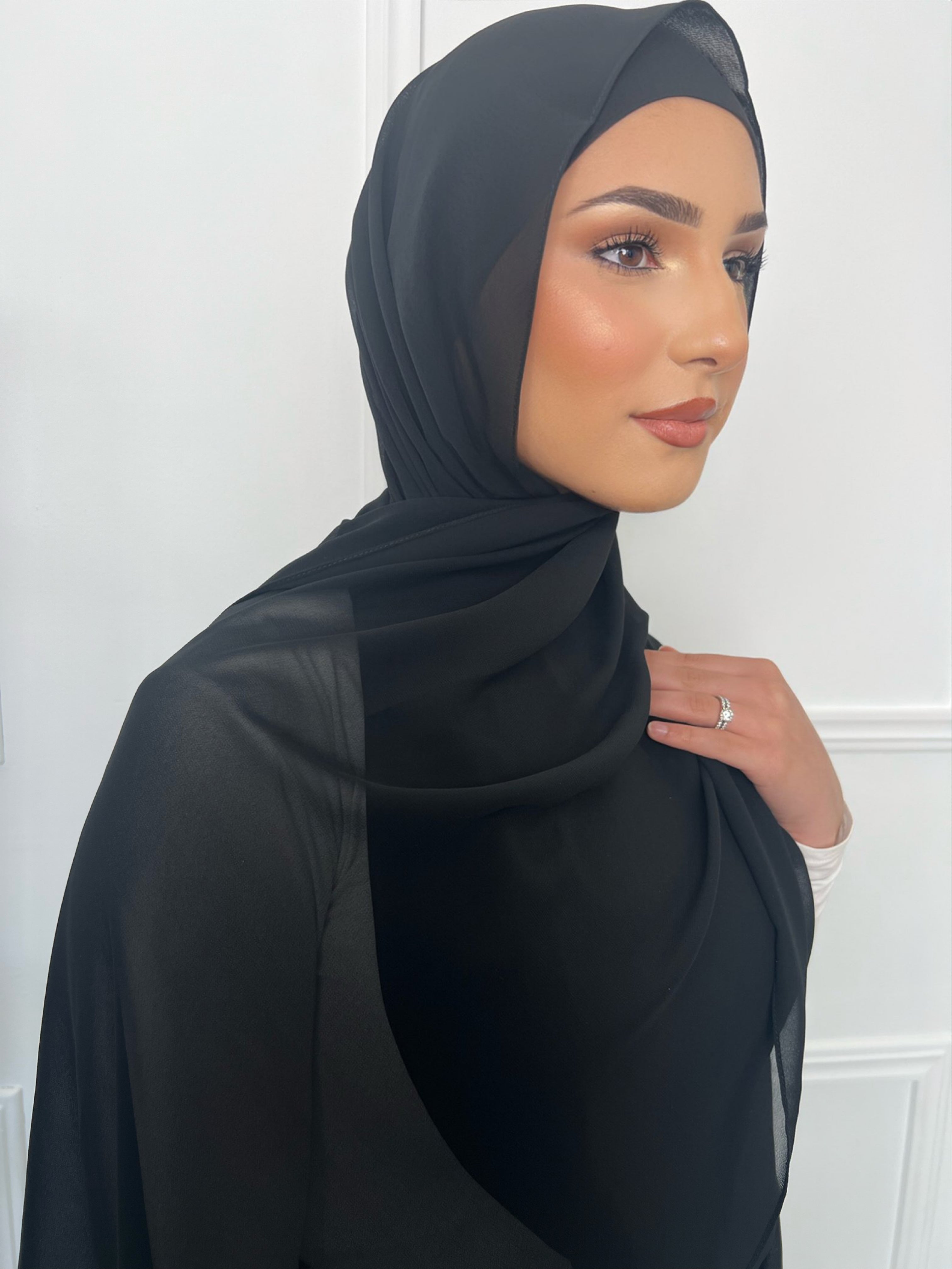 Black Chiffon